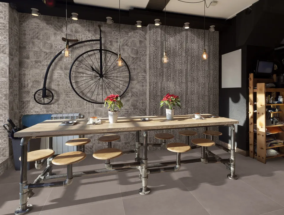 Декор Terratinta Betonepoque Decor White Grey Michelle 06 Matt 20×20 — фото 2