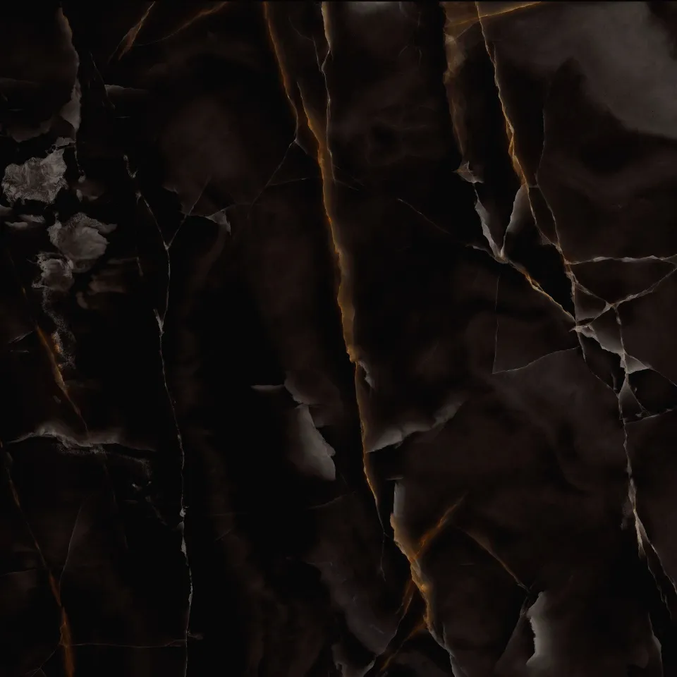 Керамограніт Marazzi Grande Marble Look Onice Nero Lux 60×120 — фото 2