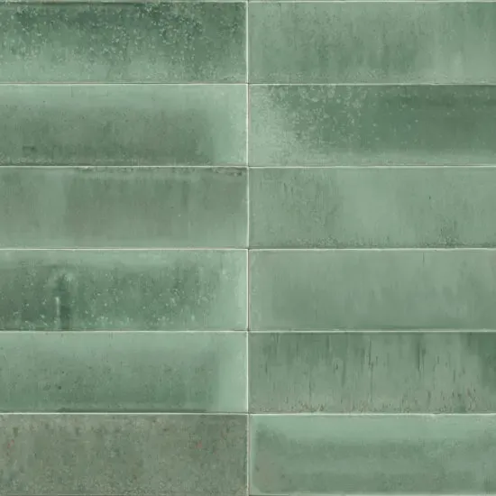 Керамограніт Marazzi Lume Turquoise Lux 6×24 — фото 2