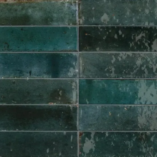 Керамограніт Marazzi Lume Blue Lux 6×24 — фото 2