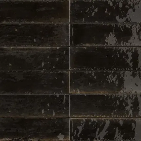 Керамограніт Marazzi Lume Black Lux 6×24 — фото 2