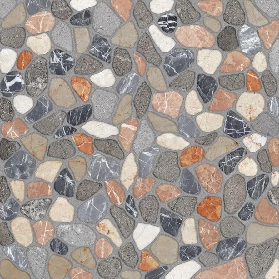 Керамограніт Nova Ceramica Riverstones Mix Mega 60×60 — фото 2
