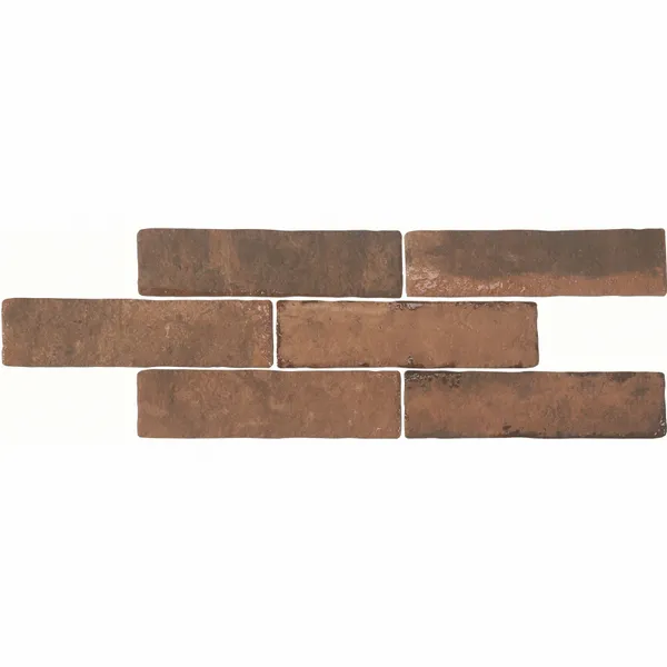 Керамограніт Monopole Bristol Nutmeg Brick 7,5×28 — фото 2