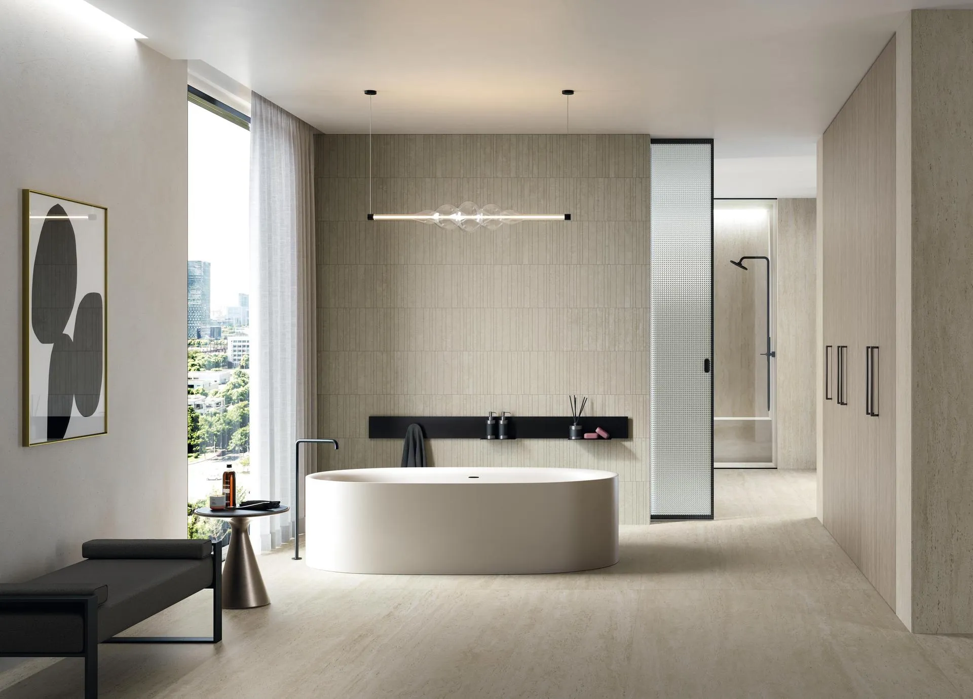 Інтер'єр: колекція Atlas Concorde Marvel Travertine