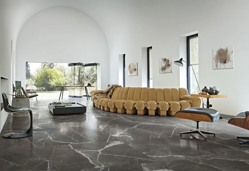 Керамограніт Florim Stones & More 2.0 Stone Sahara Noir Nat 80×80 — фото 3