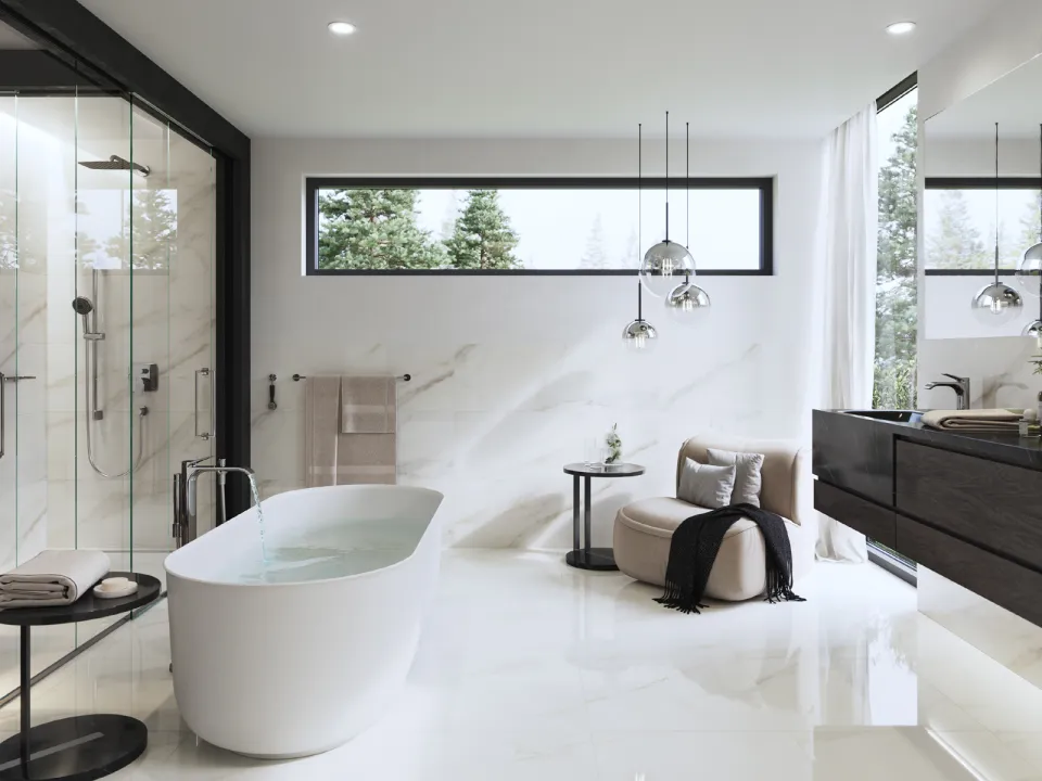 Керамограніт Rako Cava White Fl 60×60 — фото 5