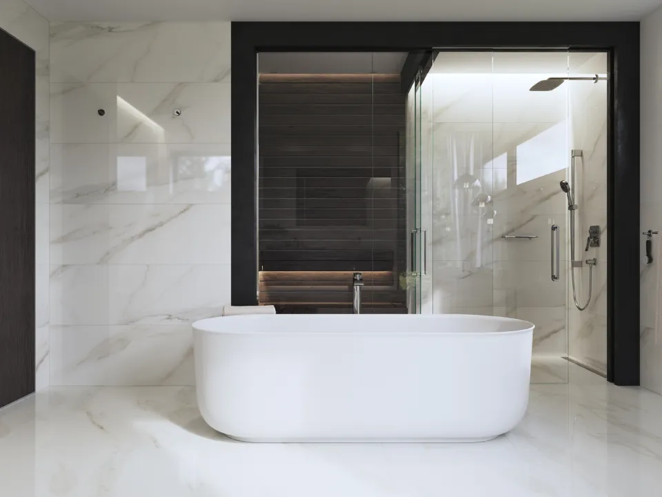 Керамограніт Rako Cava White Fl 60×60 — фото 4