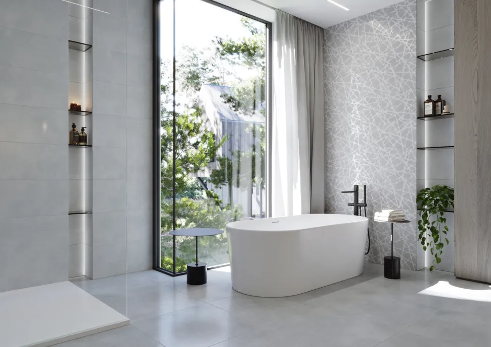 Керамограніт Rako Extra Light Grey 60×60 — фото 4