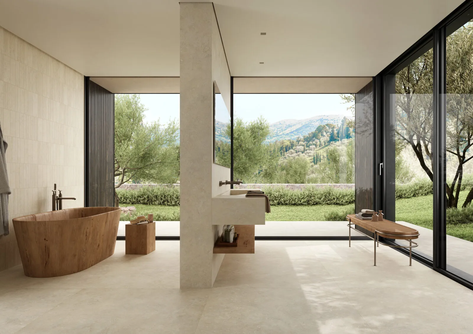 Інтер'єр: колекція Marazzi Mystone Tivoli