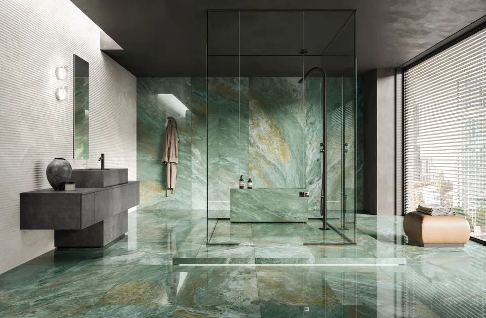 Керамограніт Refin Prestigio Kaleidos Zaffiro Lucido R 60×120 — фото 3
