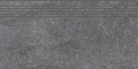 Спецелемент Rako Kaamos Black Step Tile 30×60