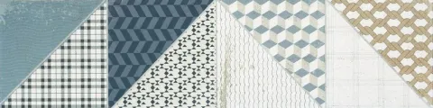 Бордюр Rako Deco Multicoloured Border 15×60