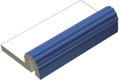 Спецелемент Rako Pool Overflow Edge Zürich 11,5×20